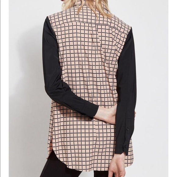 Brand new Lysse blouse with squared pattern - Picture 4 of 8